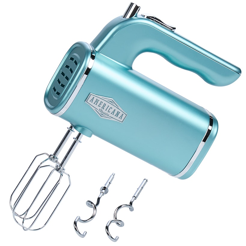 5-Speed Turbo Hand Mixer, Blue