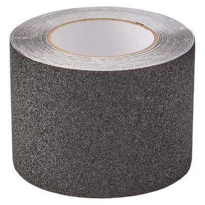 Anti-Slip 80 Grit Tape For Stairs Sidewalk 4" x 32' Indoor Outdoor