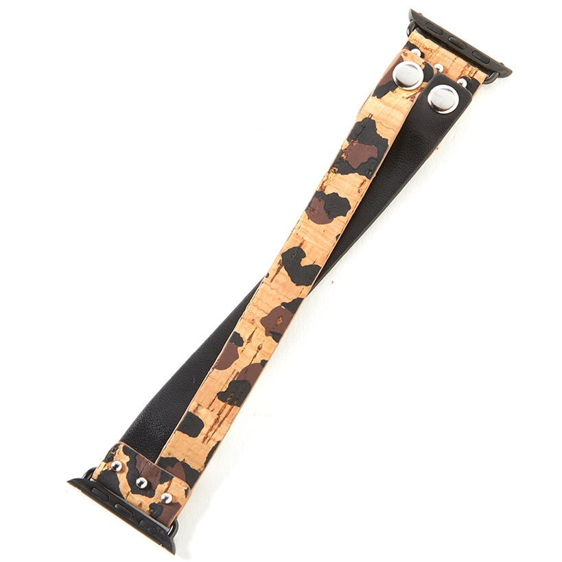 Cheetah or Snake Watchband for Apple Watch®