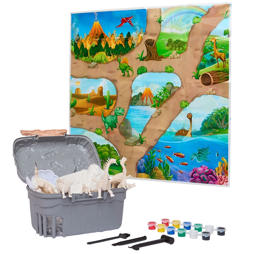 Kids' Archaeological Paint Set - Play, Paint Dinosaurs and Discover Fossils