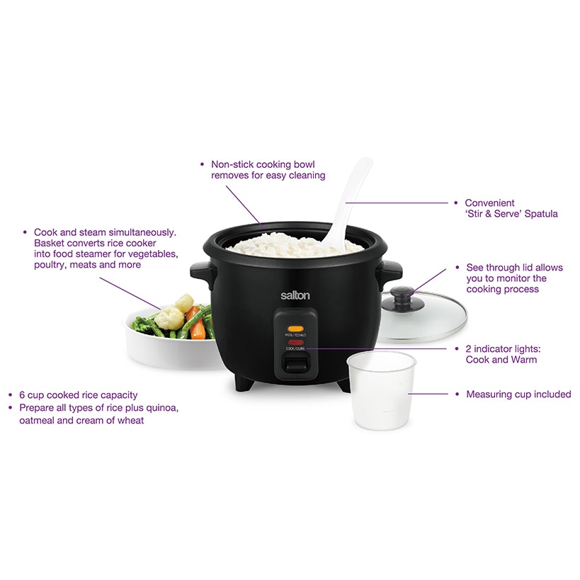 Automatic Drum Style Rice Cooker & Steamer