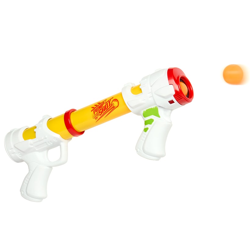 Ballist-X Pump-Shot Blaster Set - With 36 Soft Shot Balls and 25-Foot Range