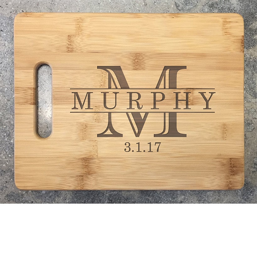 Personalized Bamboo Cutting Boards