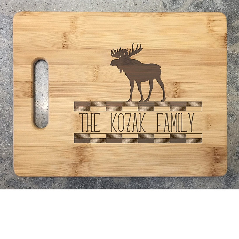 Personalized Bamboo Cutting Boards