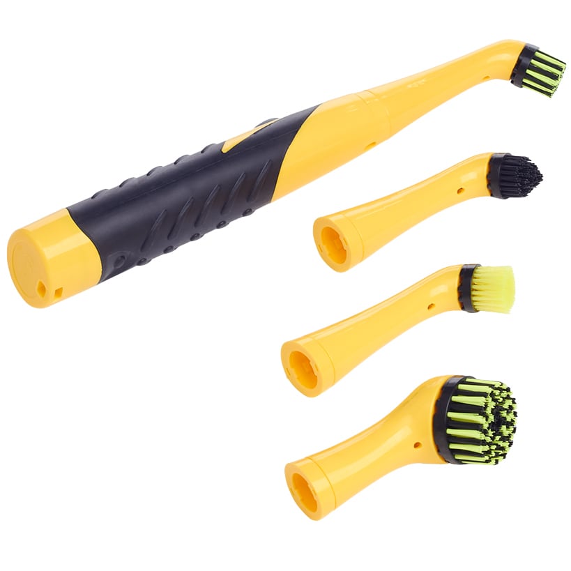 Battery Operated Power Scubber Cordless 4 Interchangable Heads