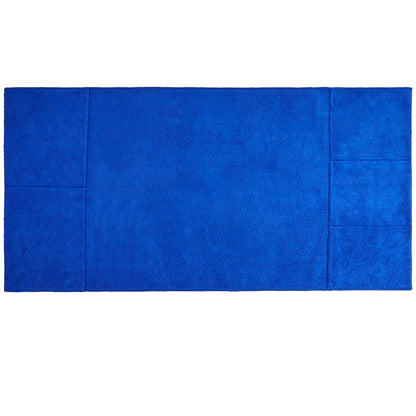 Beach Lounge Chair Cover Towel with Side Storage Pockets