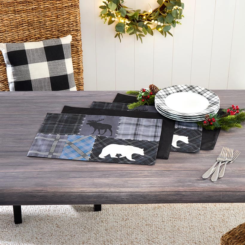 Lodge Table Runner or Set of 4 Placemats#select-item_set-of-4-placemats