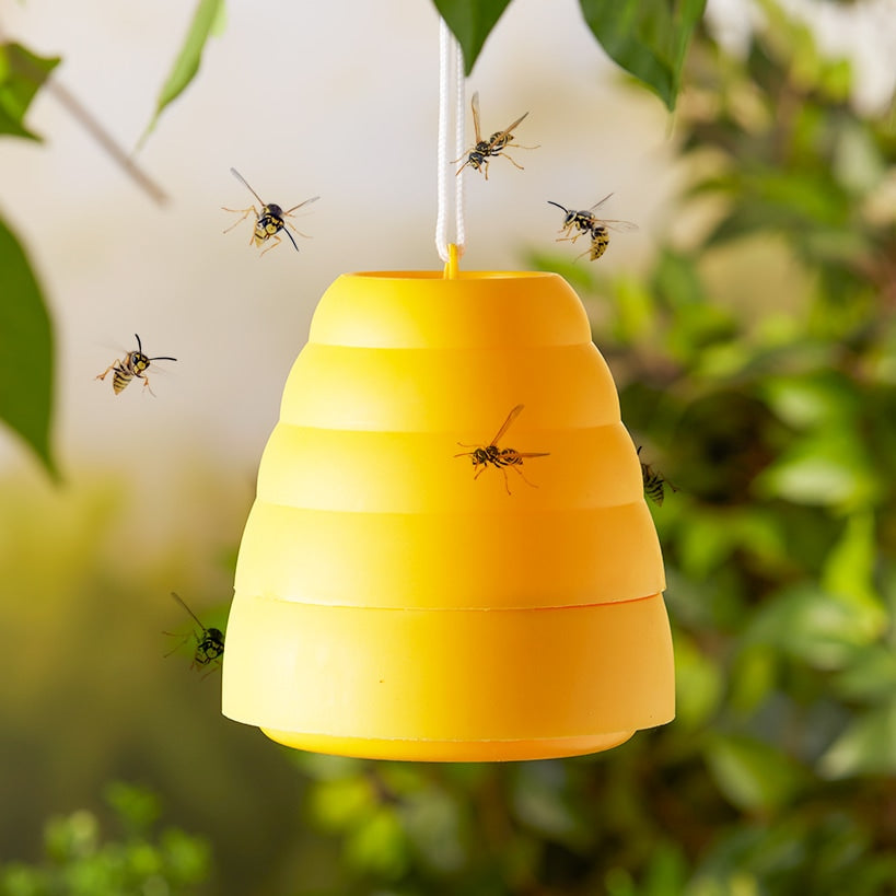 Beehive Wasp Trap Hang Outdoor To Trap Bees and Hornets