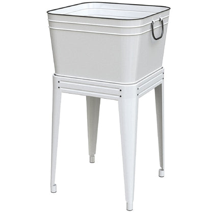 Milkhouse Beverage Tub and Planter with Stand