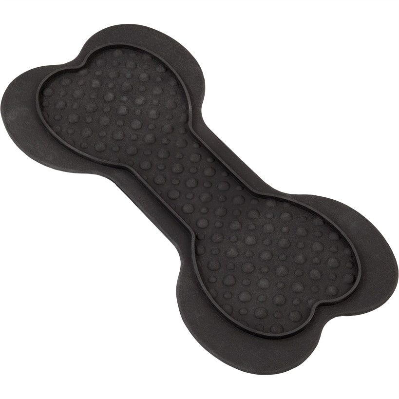 Lick Pad For Dogs, Bone Shape with Suction Cups