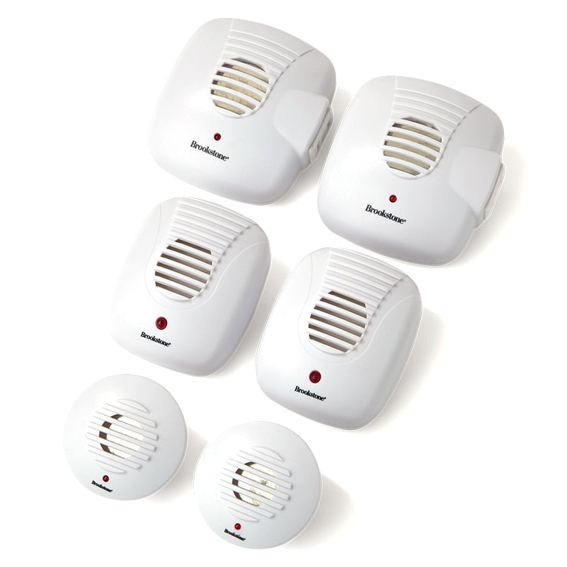 Brookstone® Ultrasonic Pest Repellers - Multi-Room, Plug-In, Set of 6