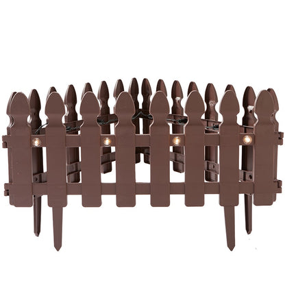 Sets of 3 Decorative Solar Fence Panels