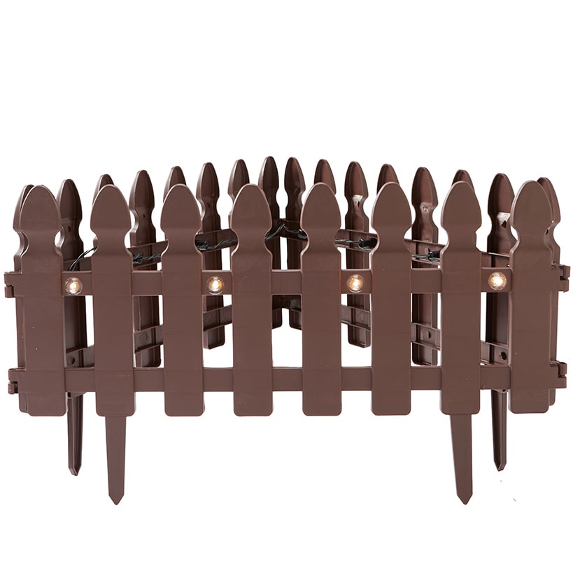 Sets of 3 Decorative Solar Fence Panels