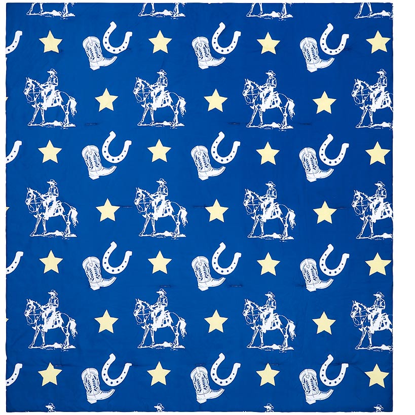 Buckaroo Cowboy Full/Queen or King Comforter Set, or Decorative Pillow#select-item_king-comforter-set