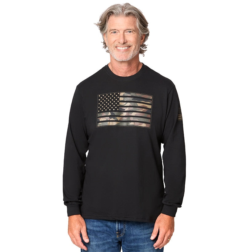 Buckhorn River Americana Long-Sleeve Tee