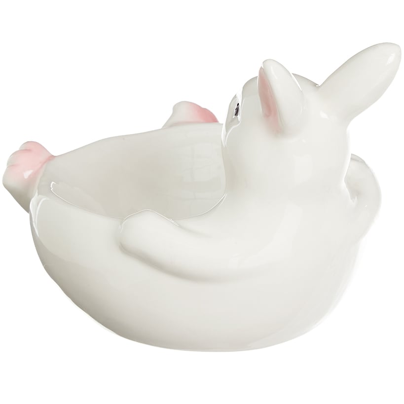 Ceramic Easter Bunny 5" Serving Bowl