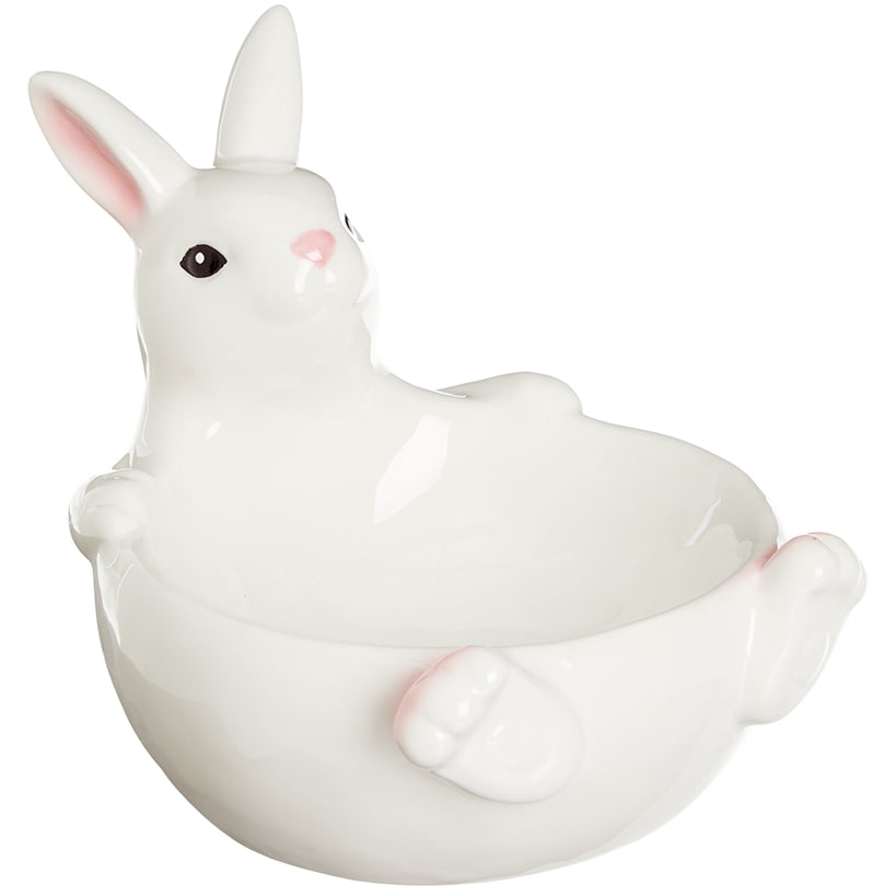 Ceramic Easter Bunny 5" Serving Bowl