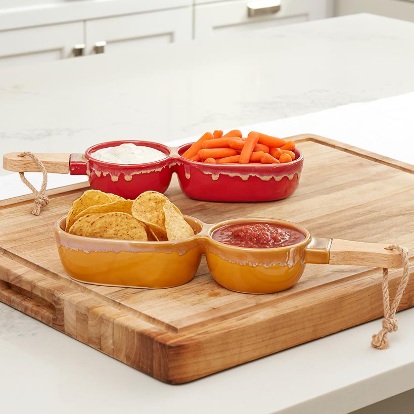 Individual Chip and Dip Servers