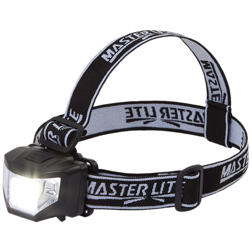 COB LED Head Lamp Red LED 200 Lumen 4 Modes Adjustable Headband