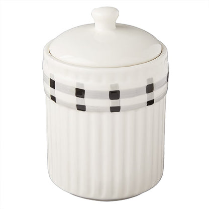 Plaid and Berries Kitchen Canister