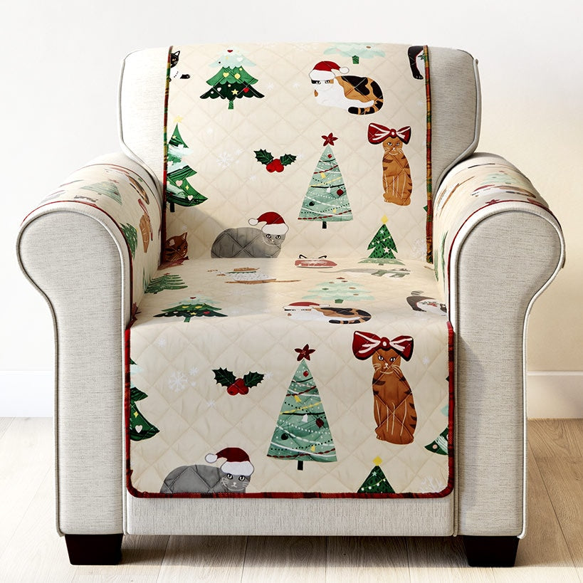 Merry Catmas Furniture Covers