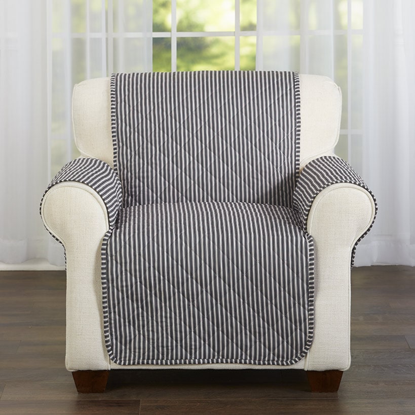 Ticking Stripe Furniture Covers