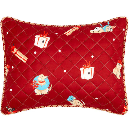 Happy Holidays Decorative Pillow