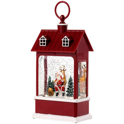 Christmas Lighted Snowing Decor