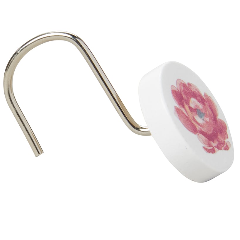 Climbing Floral Bath Collection#select-item_set-of-12-shower-hooks