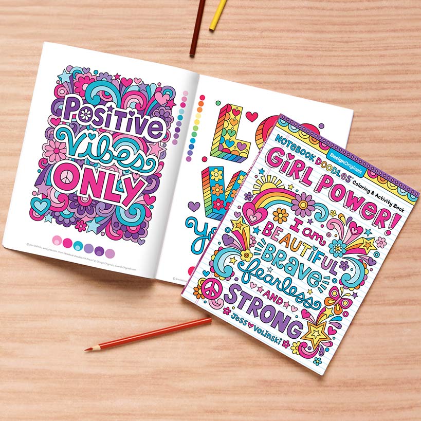 Notebook Doodles Coloring & Activity Books#select-book_girl-power