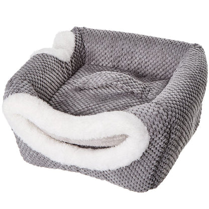 Convertible Pet Holder - Cozy House and Spacious Bed in One