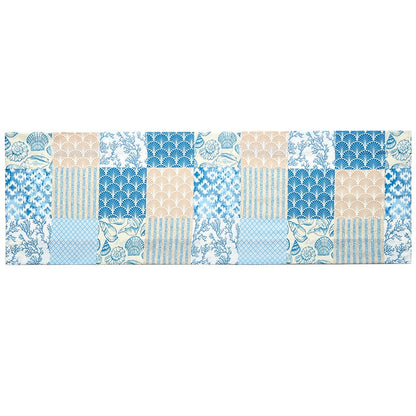 Coral Patch Shower Curtain, Bath Rug, Hand Towels, Valance, or Hooks