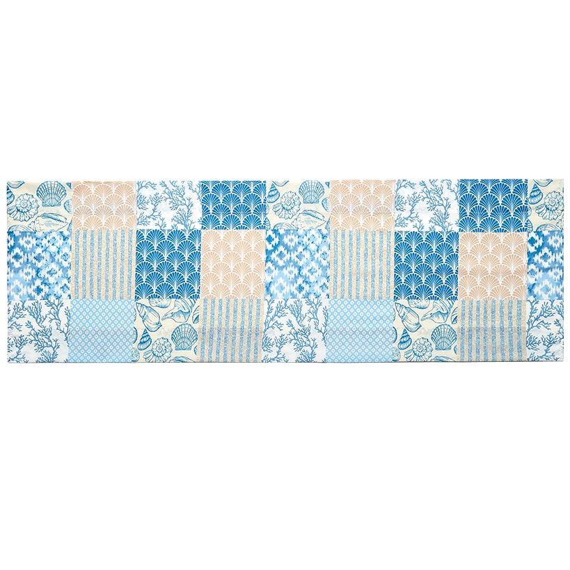 Coral Patch Shower Curtain, Bath Rug, Hand Towels, Valance, or Hooks#select-item_valance