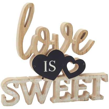 Country Sentiment Word Block Sign