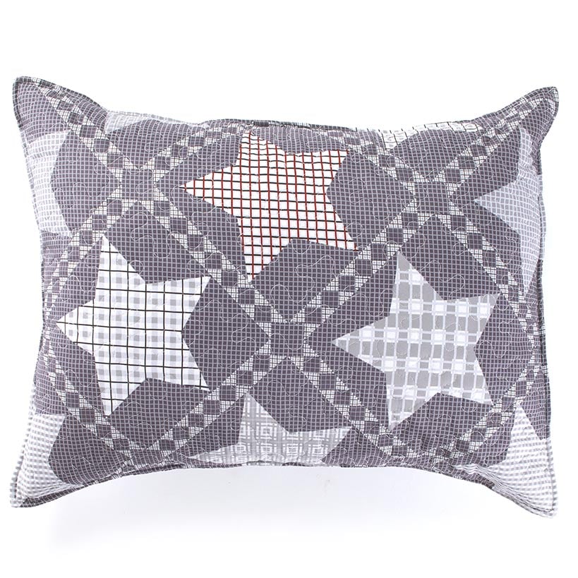 Country Star Quilted Sham