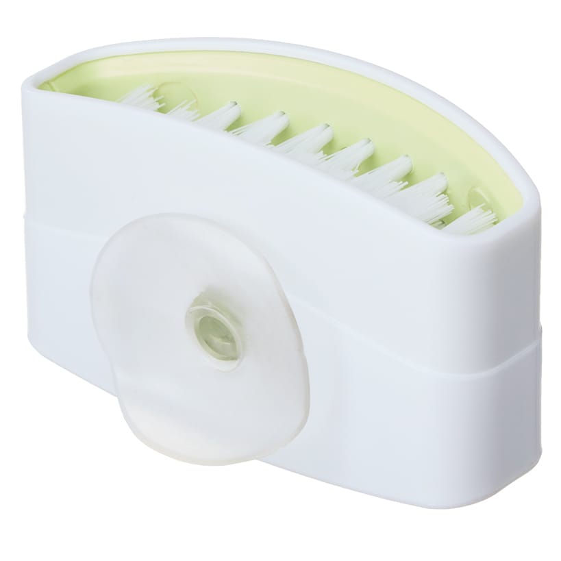 Kitchen Sink Cutlery Brush with Suction Cup