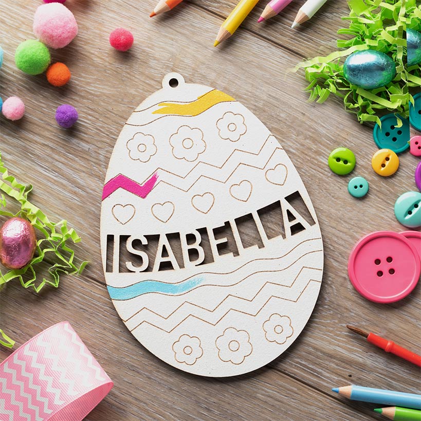 Personalized Easter DIY Wood Egg#select-egg_hearts