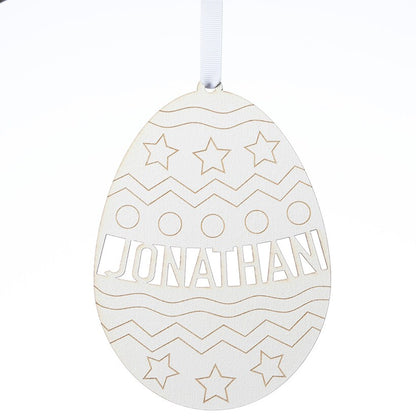 Personalized Easter DIY Wood Egg