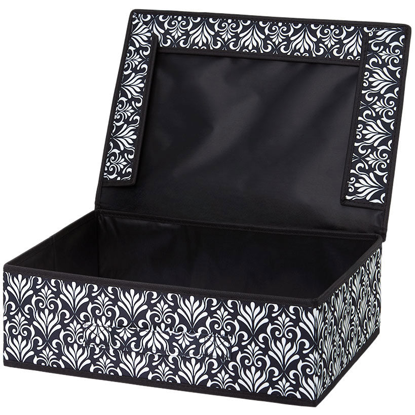 Damask Bedroom or Closet Storage Bin Organizer#select-item_window-storage-bin