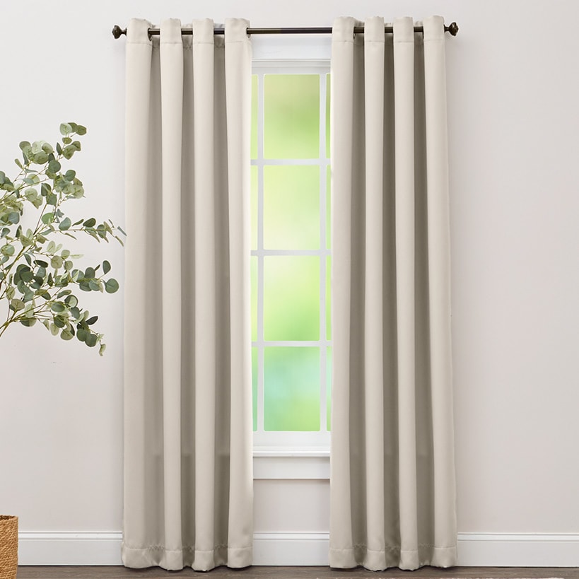 Room Darkening Window Panel 52"W x 63"L or 52"W x 84"L#select-color_light-taupe