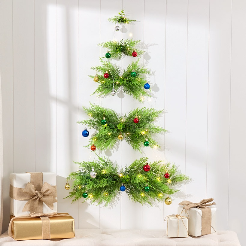 Decorative Lighted Wall Tree
