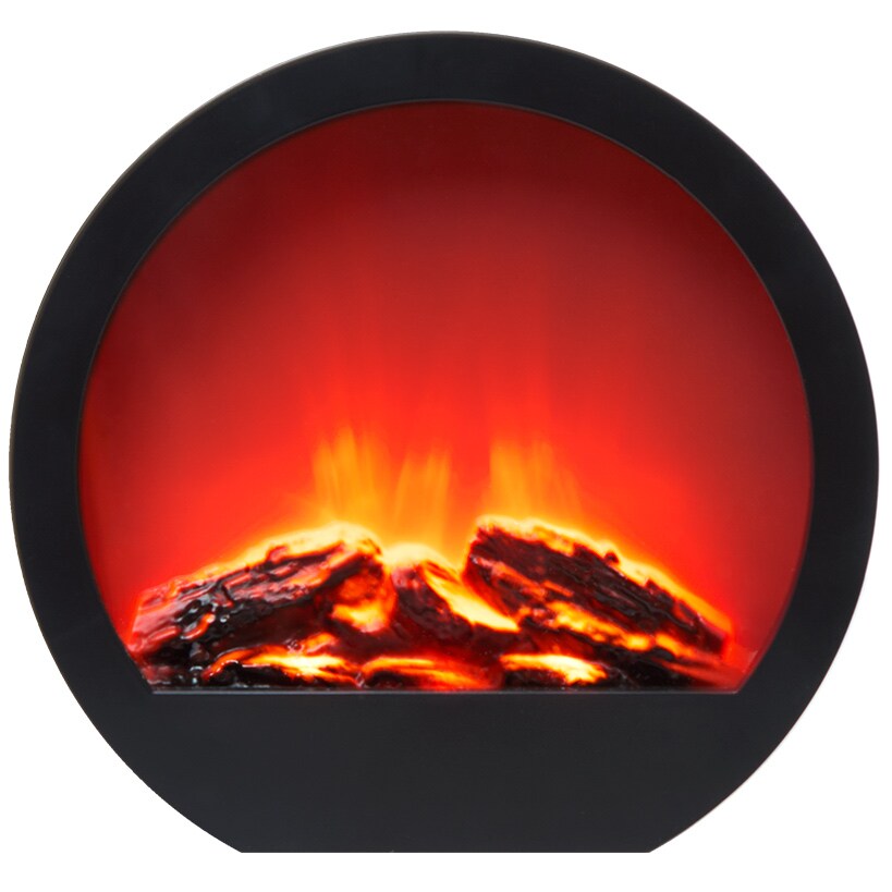 LED Simulated Flame Indoor Decorative Fireplace with 6-Hour Timer