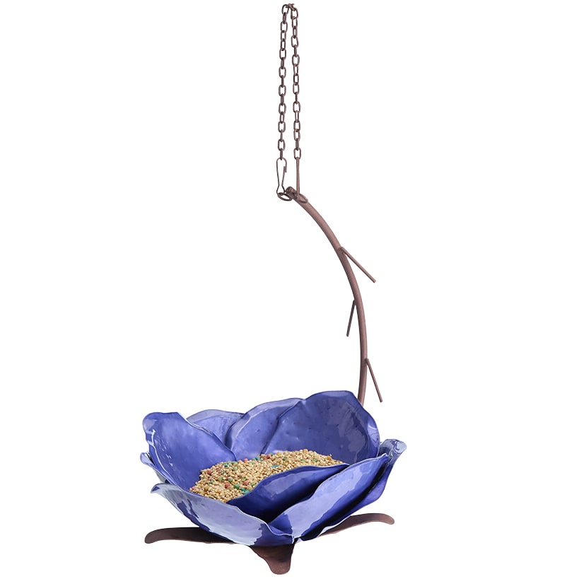 Desert Steel Mystic Merlin Bird Feeder