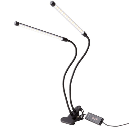 Dual LED Desk Lamp 3 Color Modes, 5 Dimming Levels and Timer