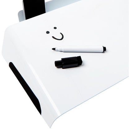 Desktop Dry-Erase Reminder Whiteboard with Marker/Eraser