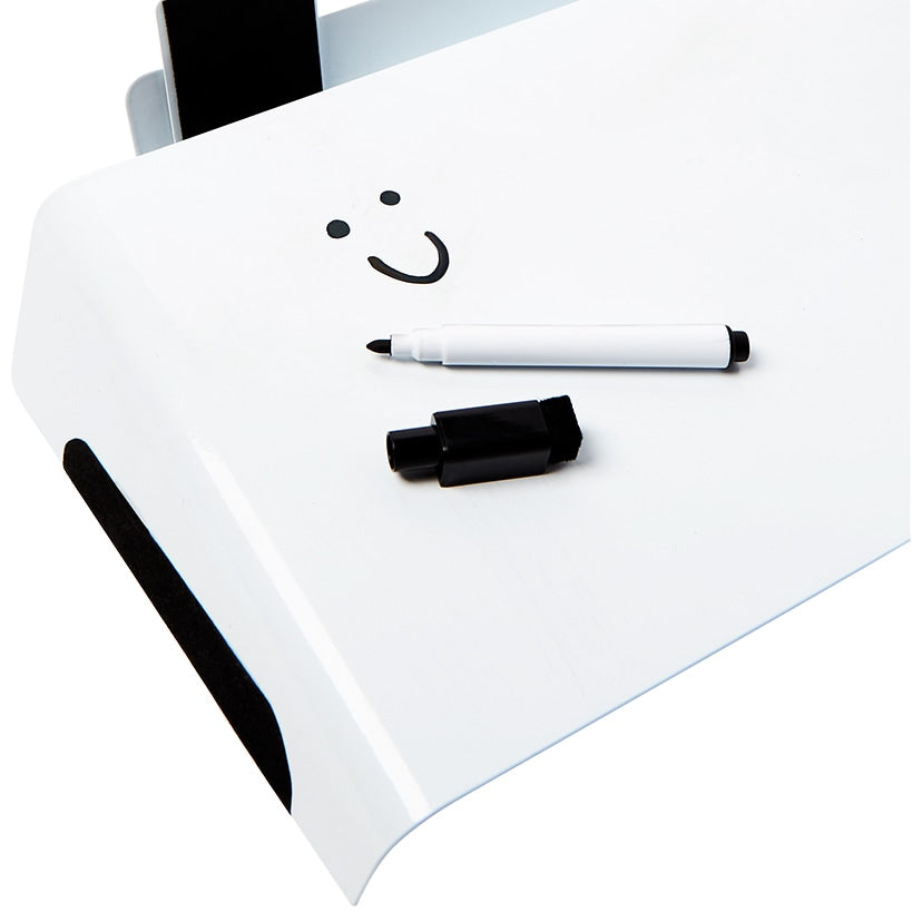 Desktop Dry-Erase Reminder Whiteboard with Marker/Eraser