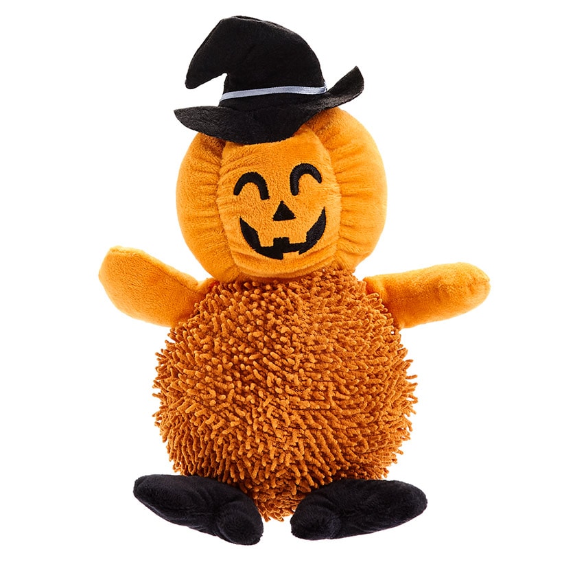 Giggling Pumpkin Halloween Dog Toy