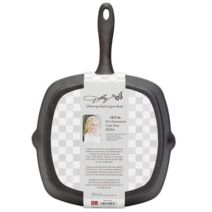 Dolly Parton Seasoned Cast Iron Pan