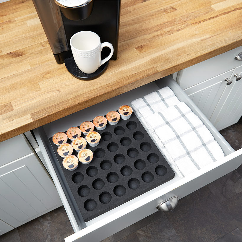 Coffee Pod Holder for Kitchen Drawers