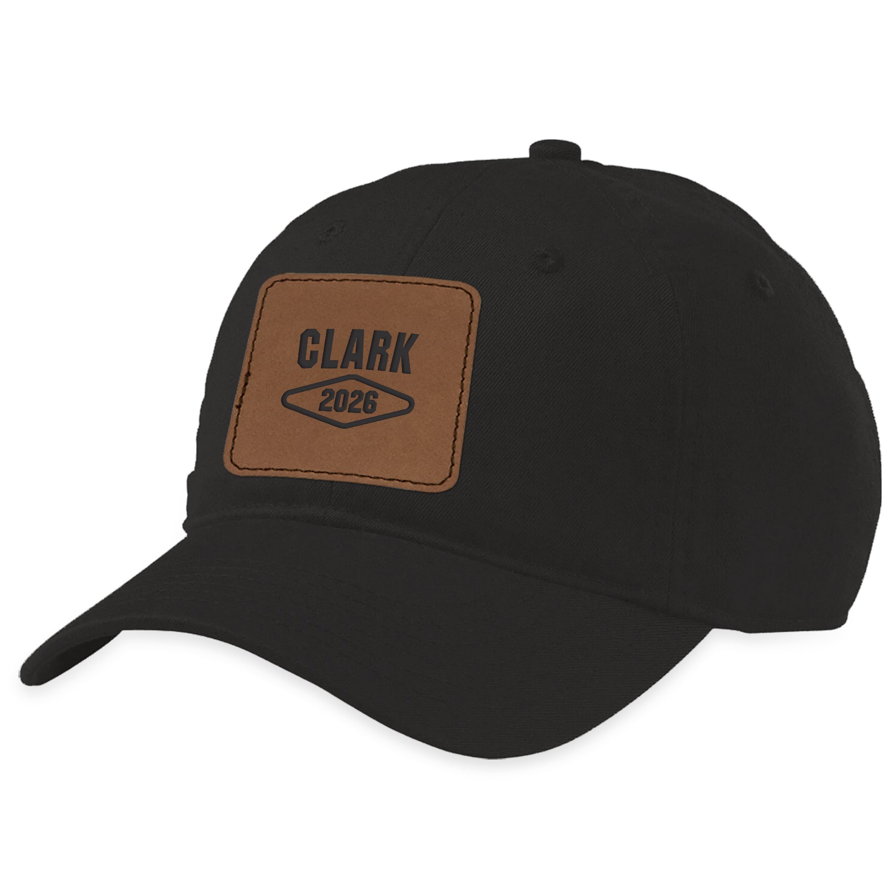 Personalized Title Rounded Diamond Chino Hat